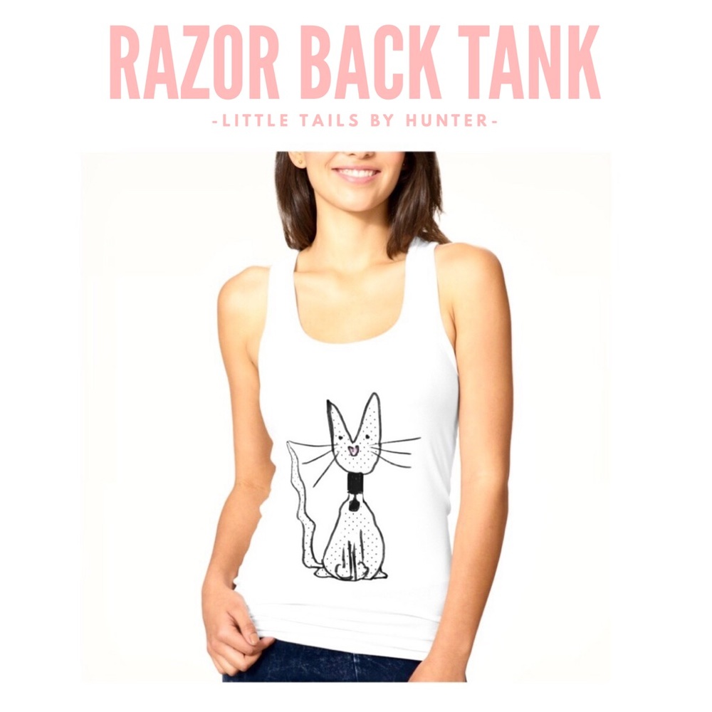 🎉HP 7/7/19🎉 Little Tails Razor Back Tank